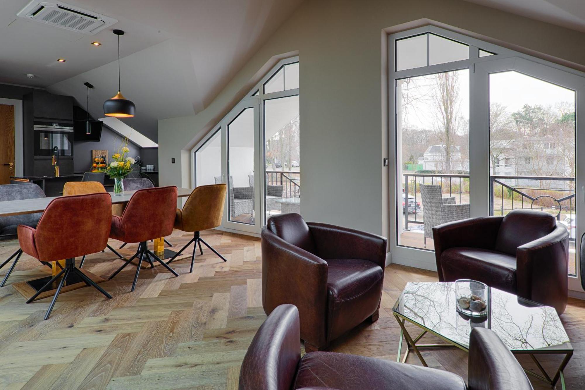 Meeressterne Schlossappartements Heringsdorf Bagian luar foto