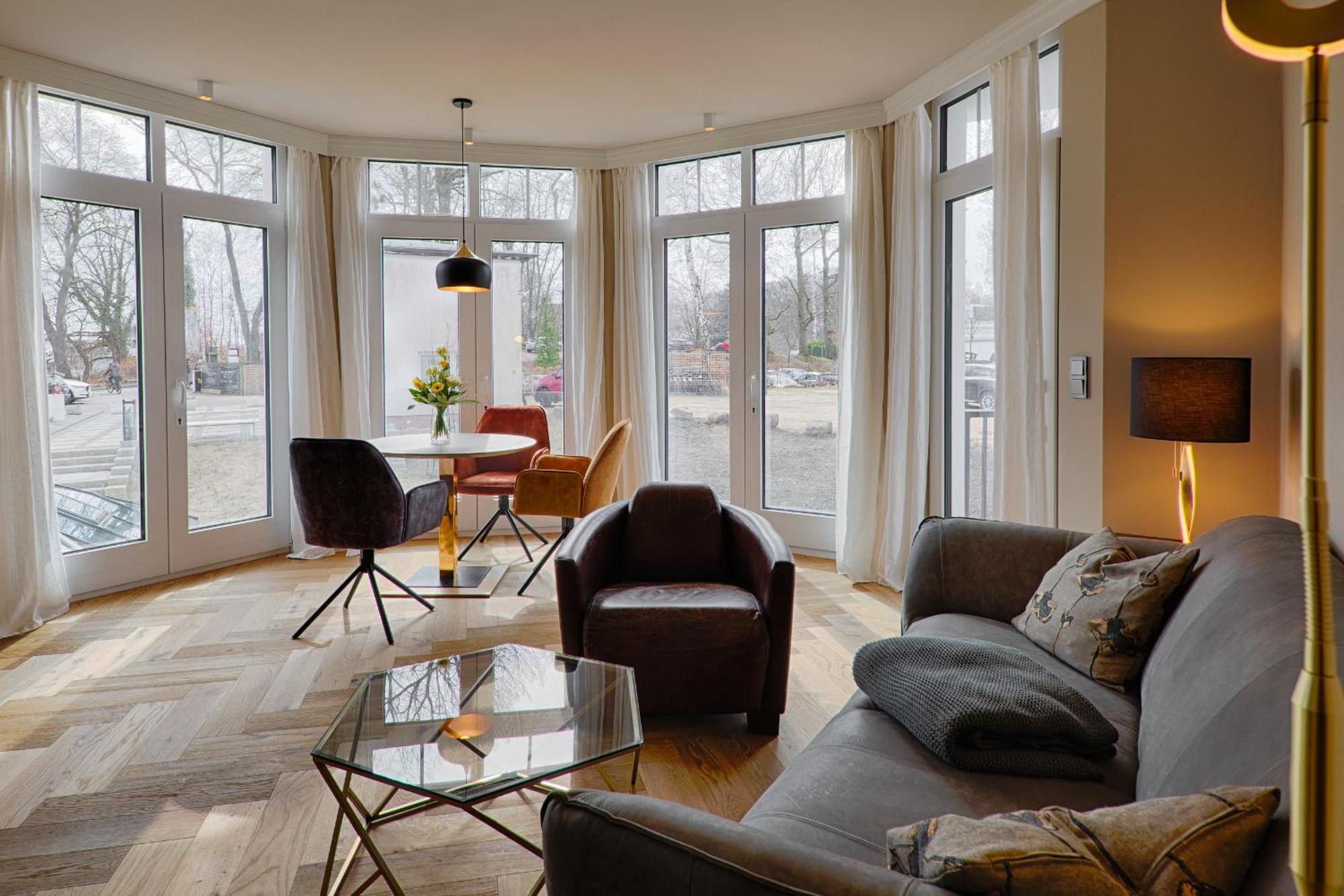 Meeressterne Schlossappartements Heringsdorf Bagian luar foto