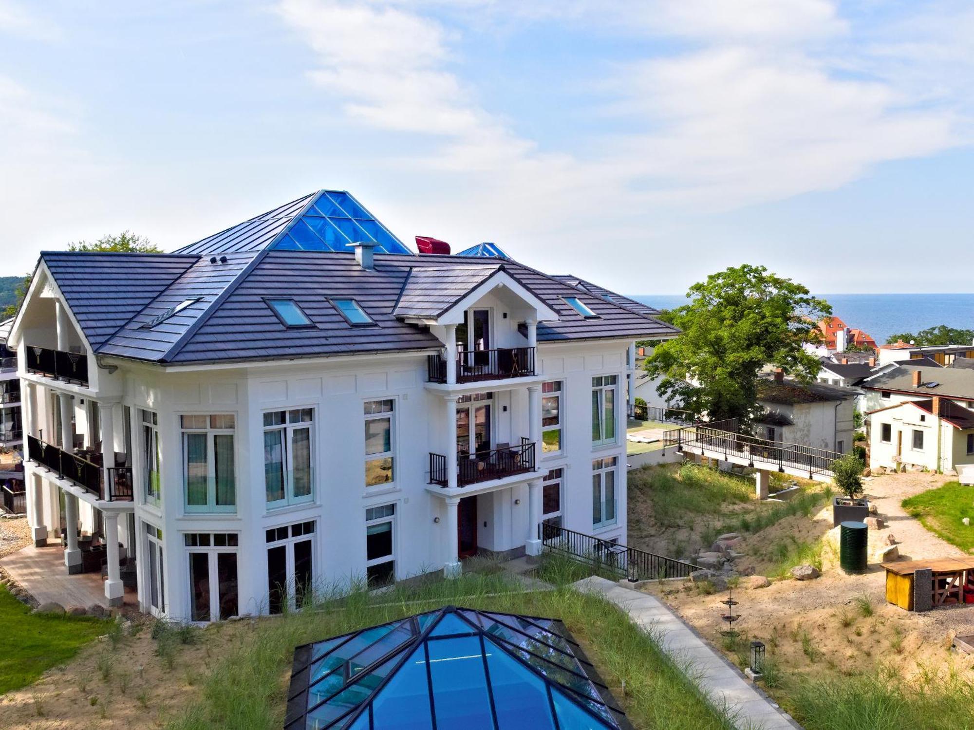 Meeressterne Schlossappartements Heringsdorf Bagian luar foto